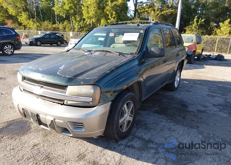 2005 Chevrolet Trailblazer Ls z USA, uszkodzony, nr VIN 1GNDS13S252209919